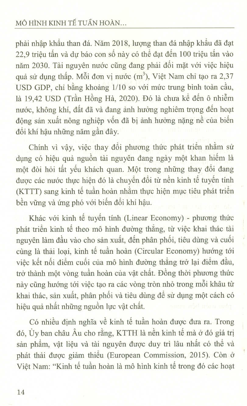 Mô Hình Kinh Tế Tuần Hoàn Trong Phát Triển Nông Nghiệp Bền Vững Ở Việt Nam