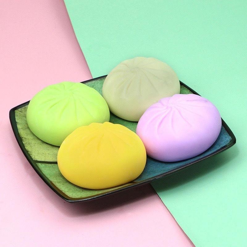 ĐỒ CHƠI BÁNH BAO SQUISHY GIÚP GIẢM STRESS CỰC ĐÃ/ BÁNH BAO BÓP BÓP