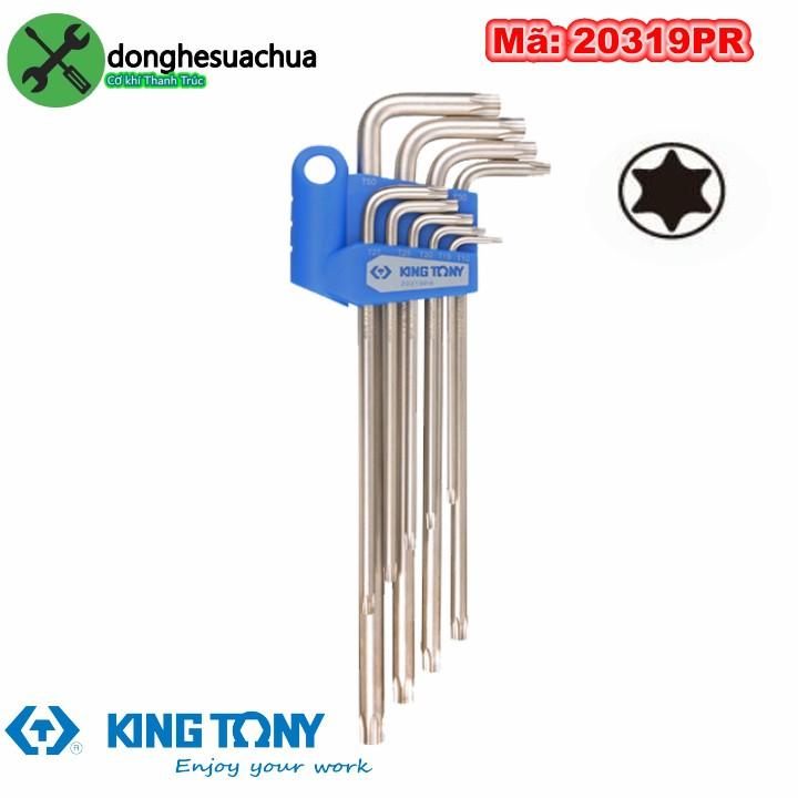 Bộ lục giác sao dài Kingtony 20319PR 9 cây