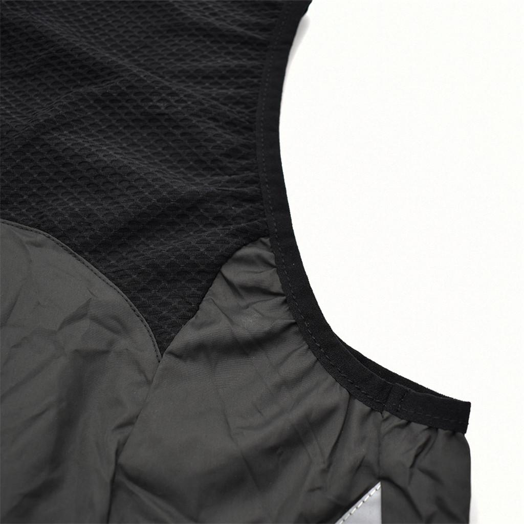 2 Piece Running Cycling Reflective Vest Motorcycling Outdoor Jersey Vest