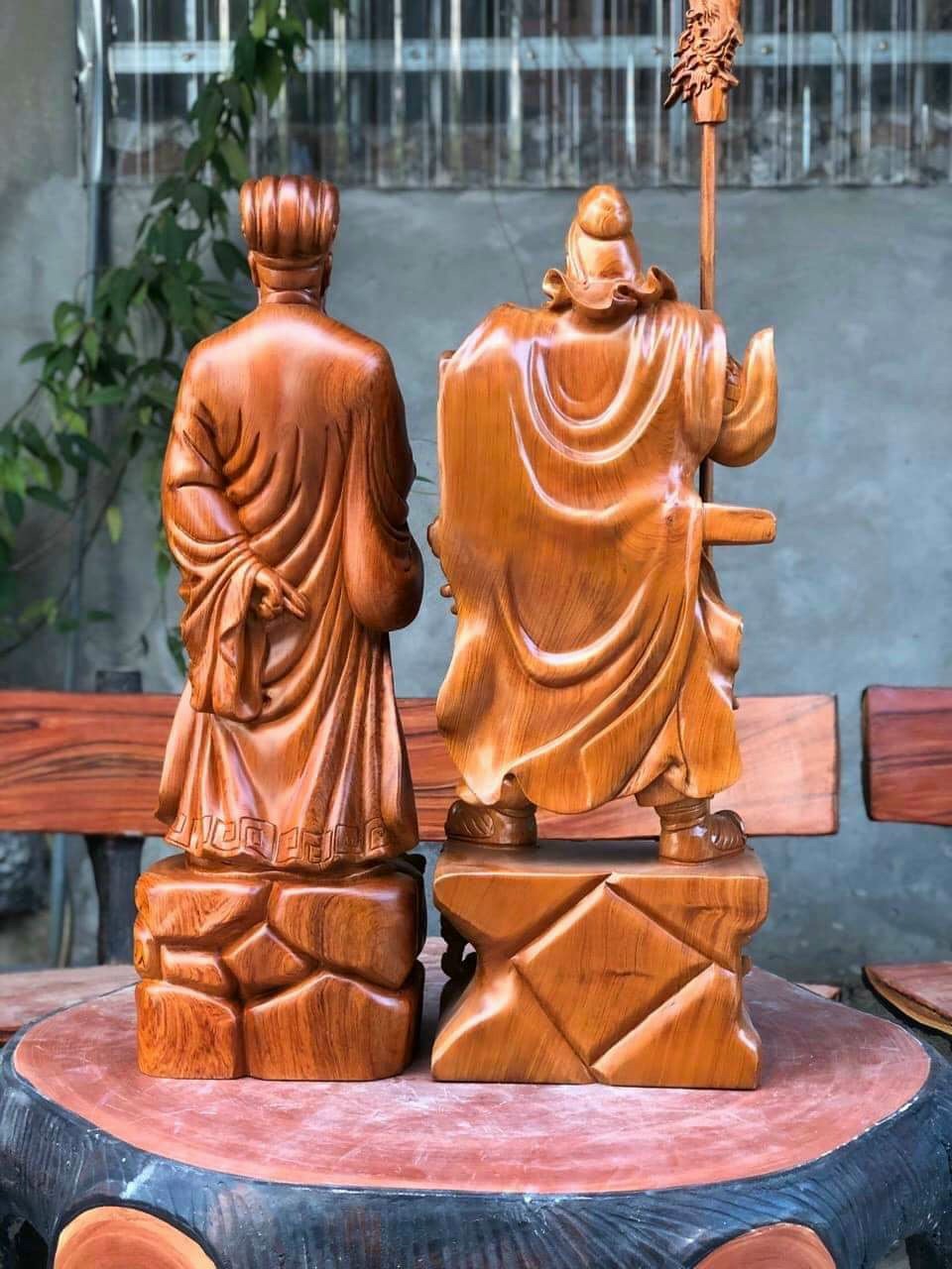 Cặp quan văn quan võ ,khổng minh gia cát lượng ,quan công kt cao 50