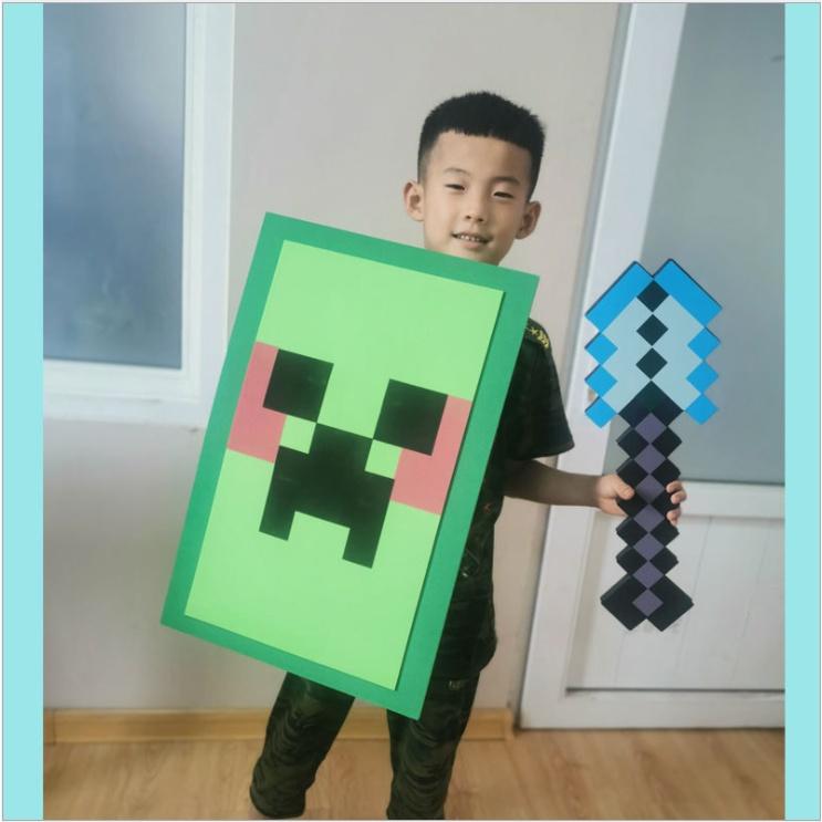 Khiên Creeper Minecraft - Đồ chơi minecraft chính hãng