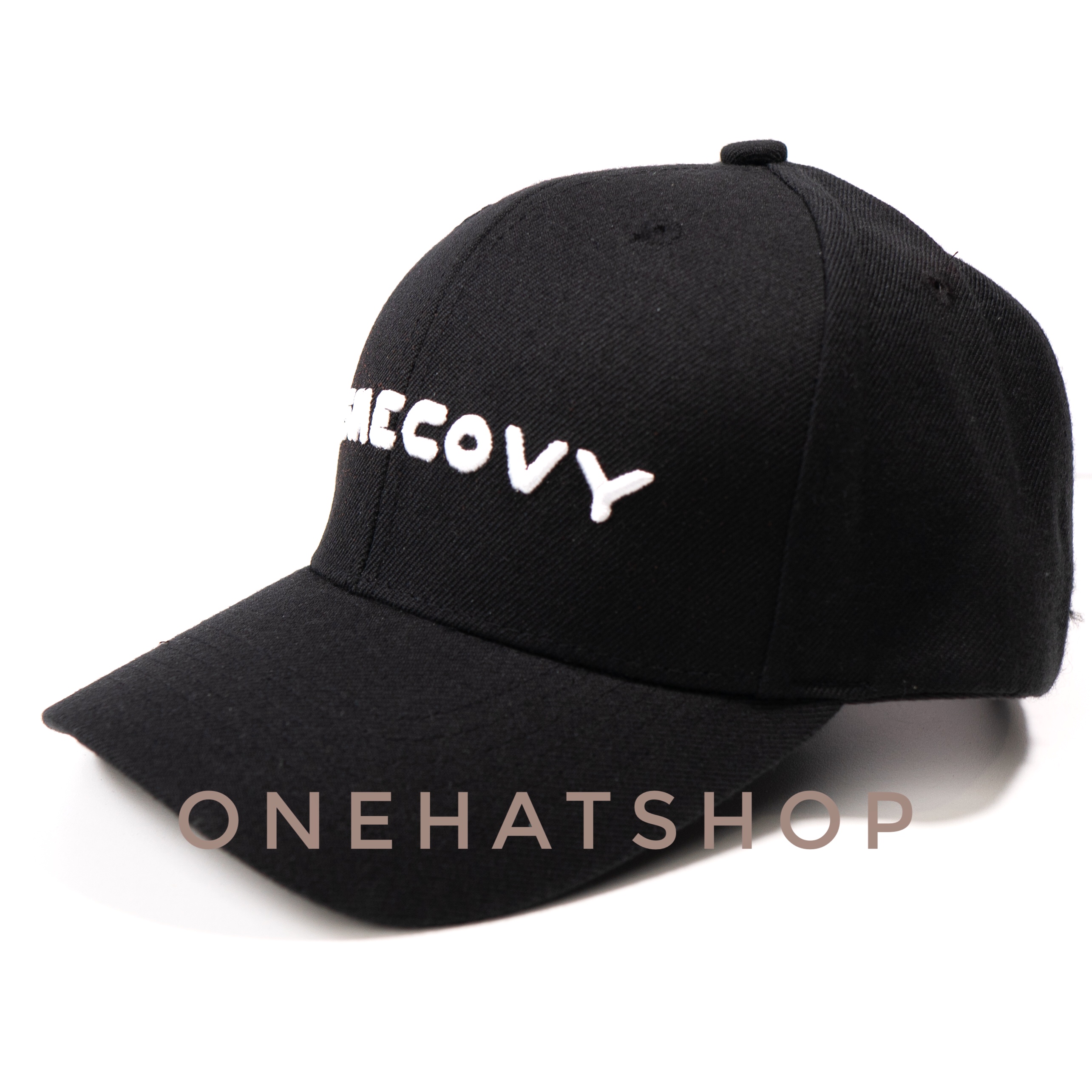 Nón lưỡi trai baseball cap logo Dismecovy quai khoá đen Brand One Hat