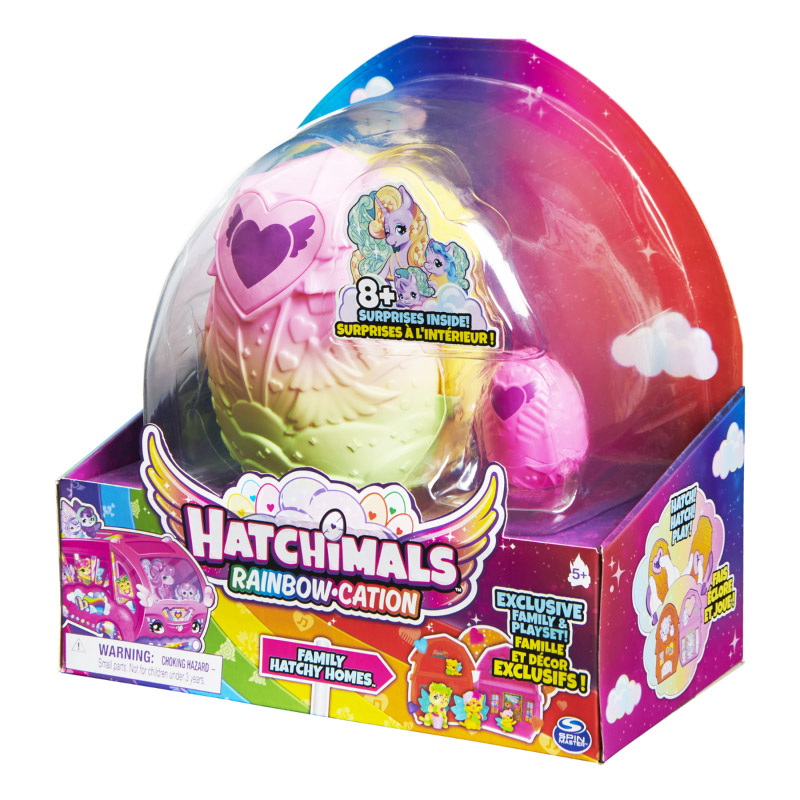 Đồ Chơi HATCHIMALS Ngôi Nhà Đại Gia Đình Hatchimals S2 6064442 - Giao hàng ngẫu nhiên