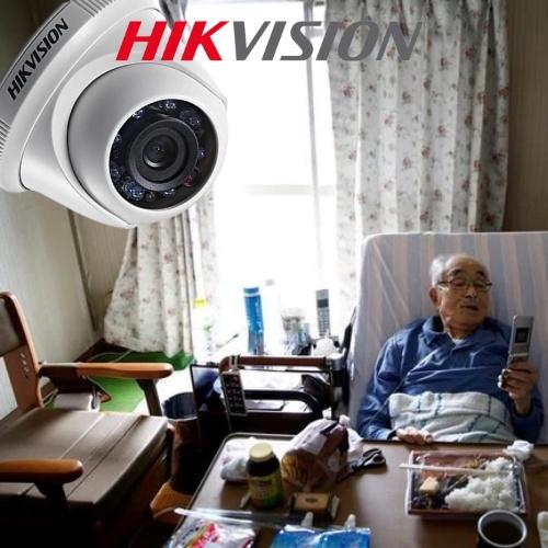 Camera Hikvision DS-2CE56D0T-IRP, Camera quan sát Analog trong nhà HD-TVI 2 MP vỏ nhựa, bán cầu (Dome). Hàng chính hãng