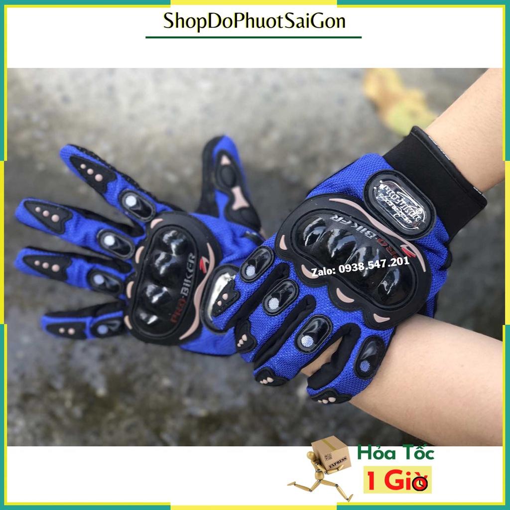Găng tay dài ngón có gù chống nắng Probiker Đi xe máy đi phượt