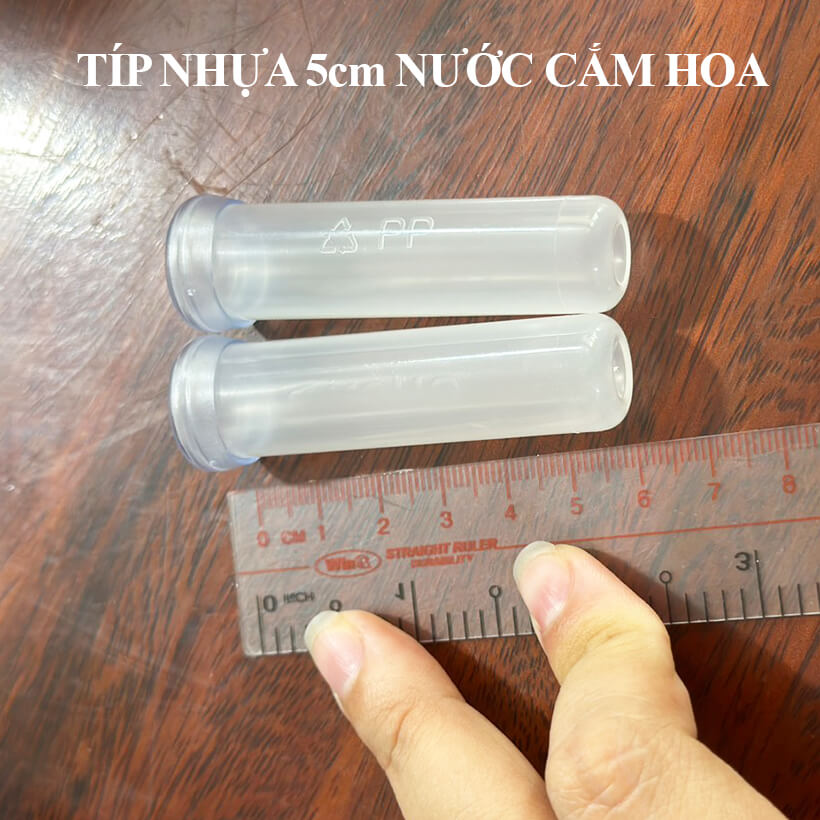 100 ỐNG CHỨA NƯỚC CẮM HOA 5CM THUỐC DƯỠNG HOA TƯƠI LÂU VÀ VẬN CHUYỀN HOA ĐI XA