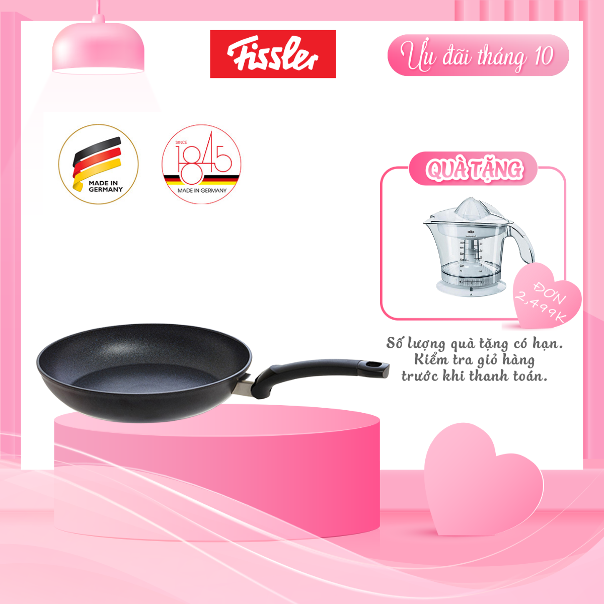 Chảo Fissler Adamant Classic 24cm