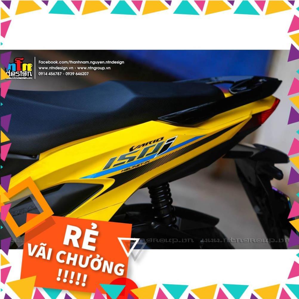 Tem Rời Vario Mẫu Racing Vàng Đen