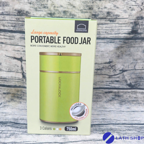 Bình Đựng Thức Ăn Giữ Nhiệt Column Food Jar Lock&Amp;Lock Lhc8022 750Ml - Xanh