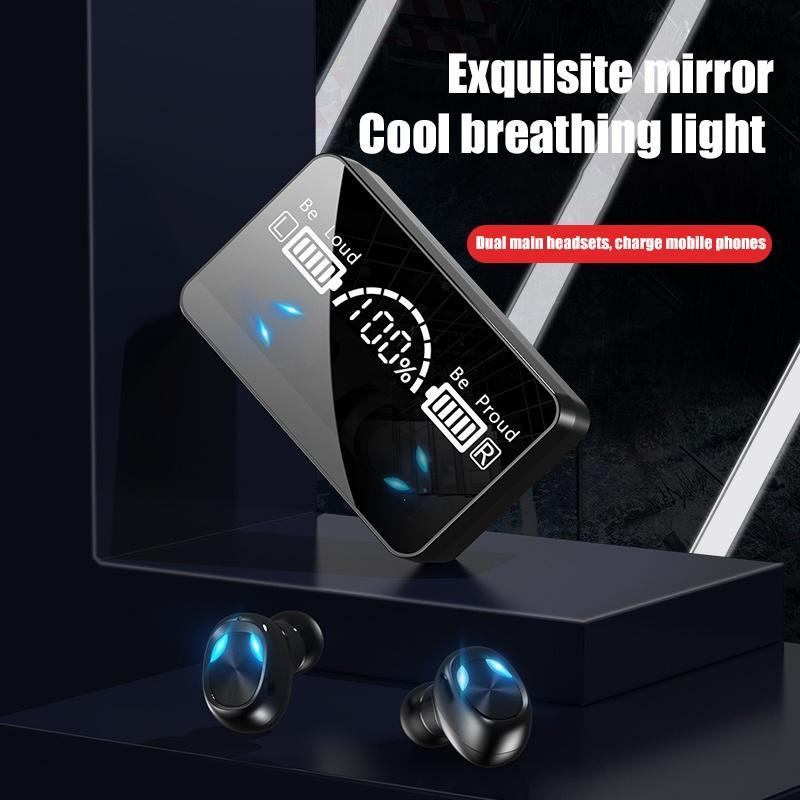 Tai nghe không dây TWS X3 Âm Thanh Siêu Trầm Có Micro 3500mAh Kèm Hộp Sạc Chất Lượng Cao