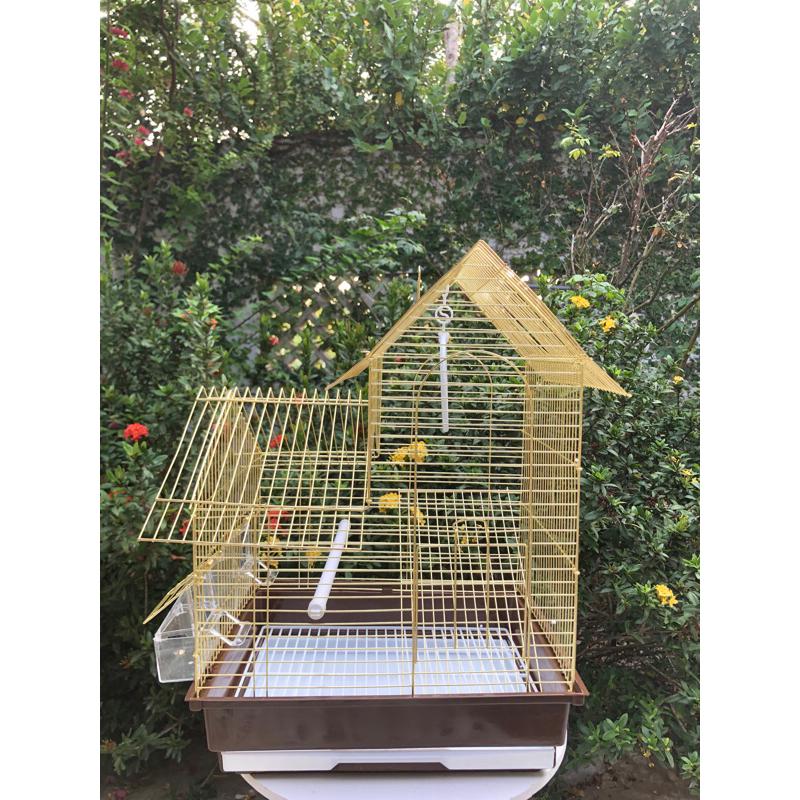 Lồng , chuồng mái nhà nhỏ mã 005 dùng nuôi yến hót, và các dòng chim nhỏ, vẹt nhỏ như lovebird, yến phụng, sóc