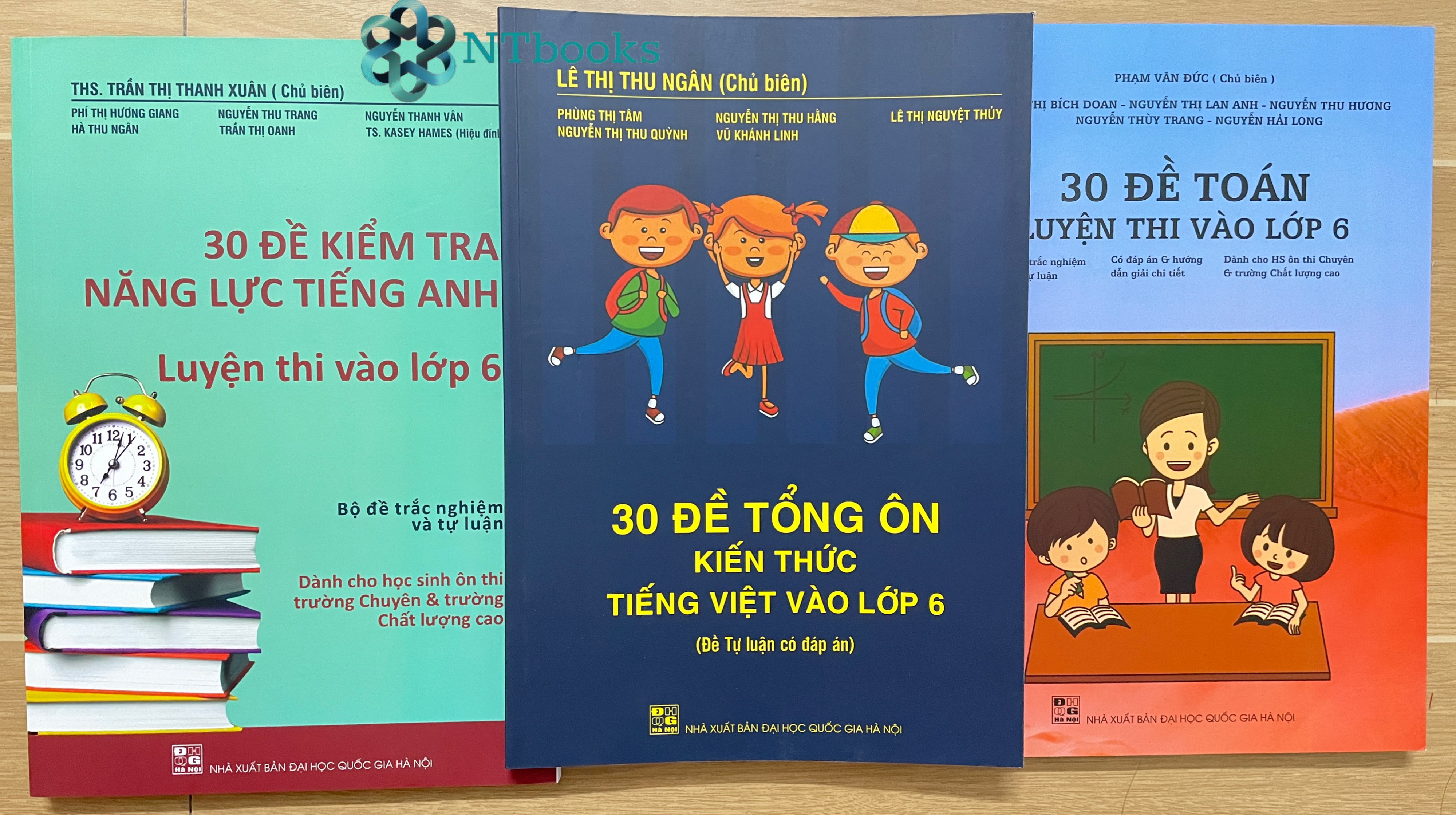 Sách 30 Đề kiểm tra năng lực Tiếng Anh luyện thi vào lớp 6