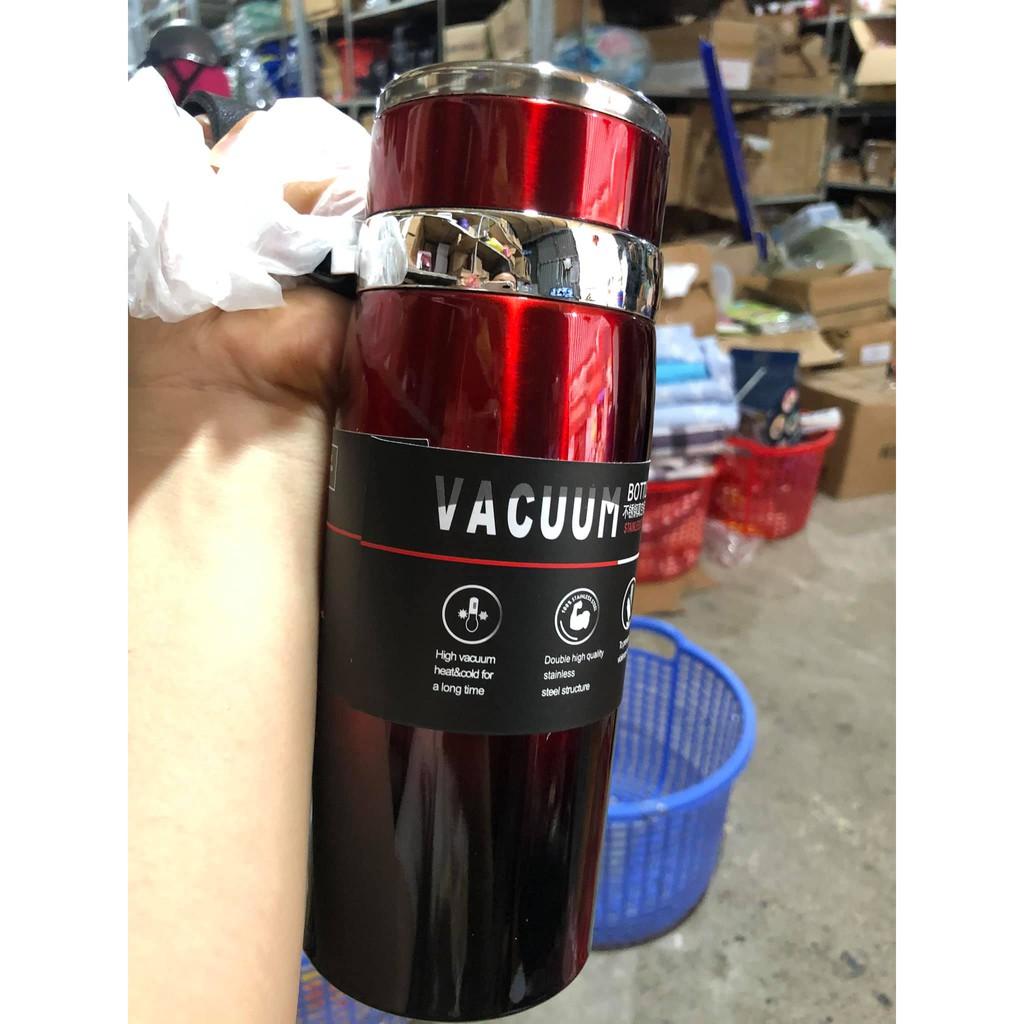 BÌNH GIỮ NHIỆT RUỘT INOX 1000ML CÓ QUAI XÁCH TIỆN DỤNG