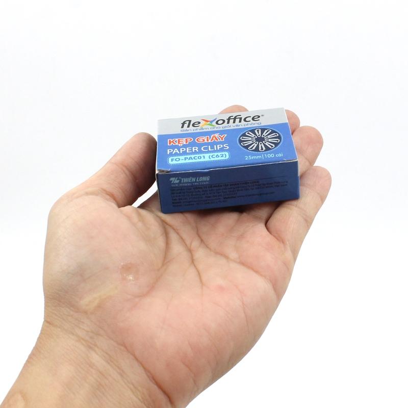 Bộ 5 Kẹp Giấy 25mm FO-PAC01