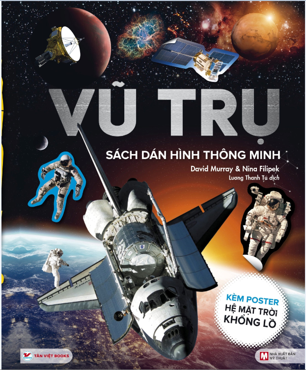 Vũ trụ - Sách dán hình thông minh