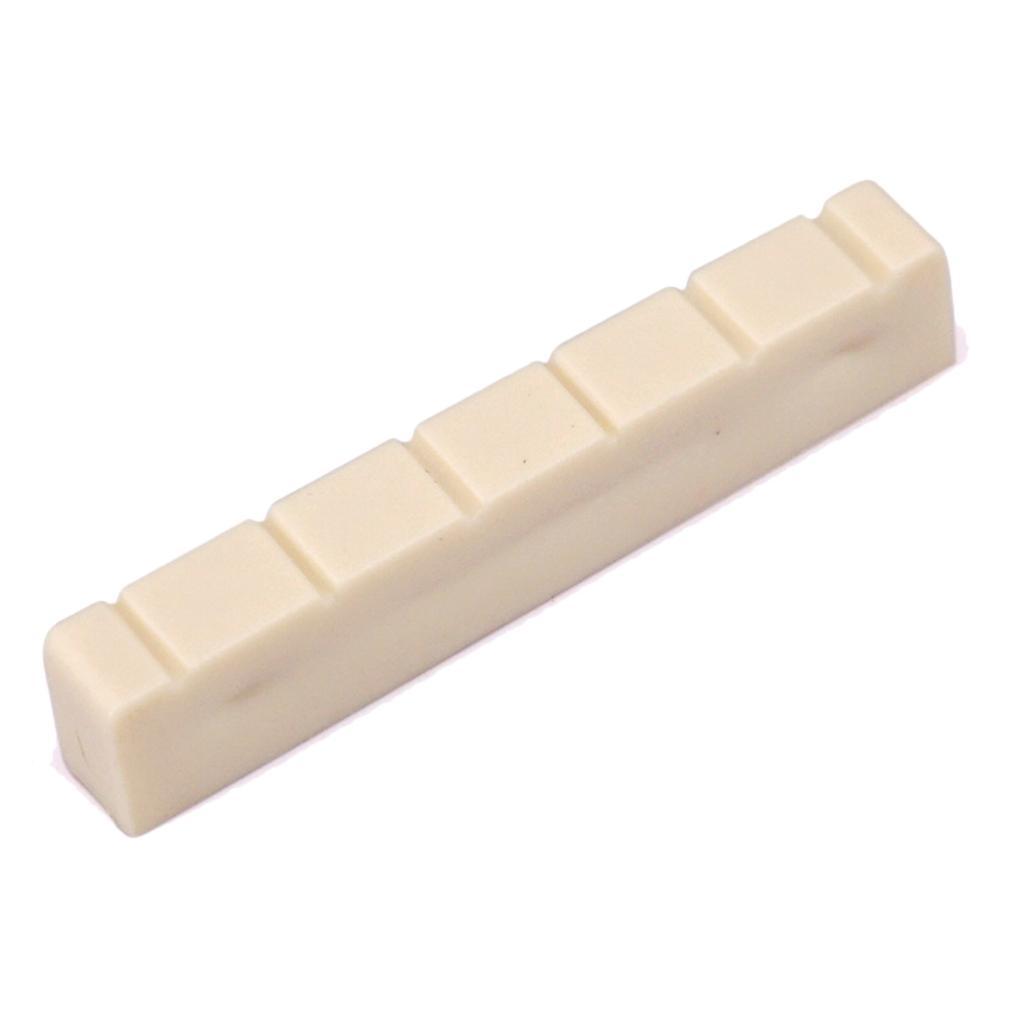 4X White Guitar Parts Classical Guitar Bone Nut Guitar Accessory DIY