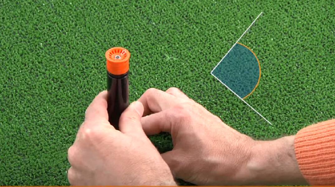 Đầu Tưới 0-350° Dạng Pop-Up Có Điều Chỉnh /0-350° Adjustable Spray Head Bl. 1 Pc.