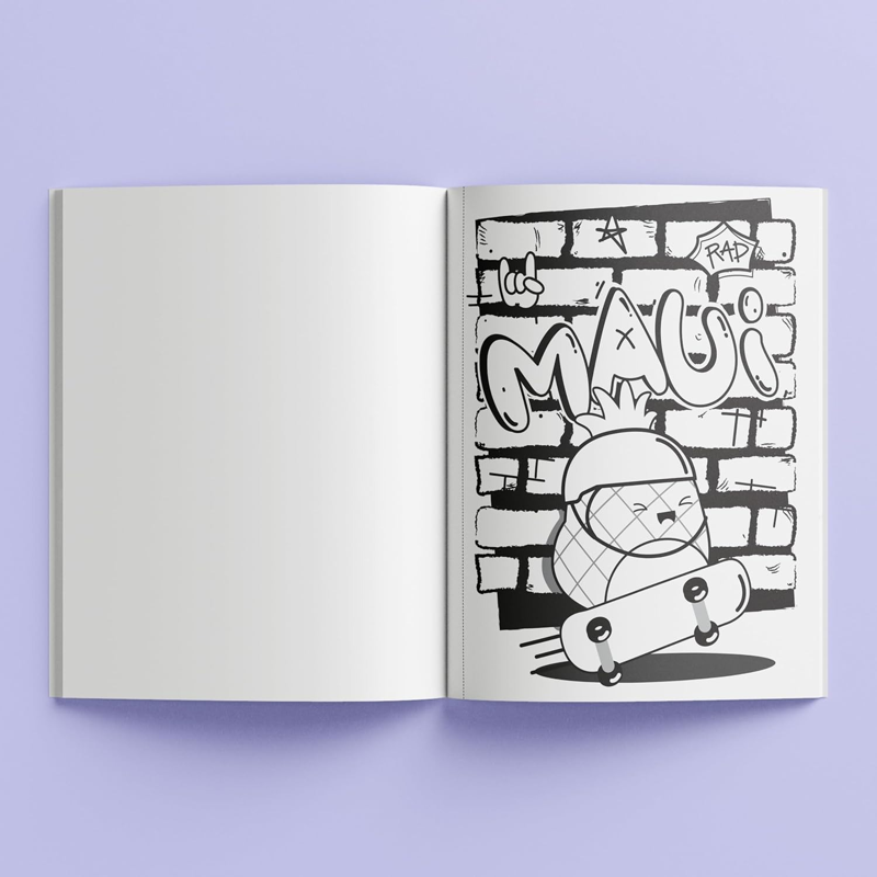 Sách Squishmallow Street Style Colouring Book