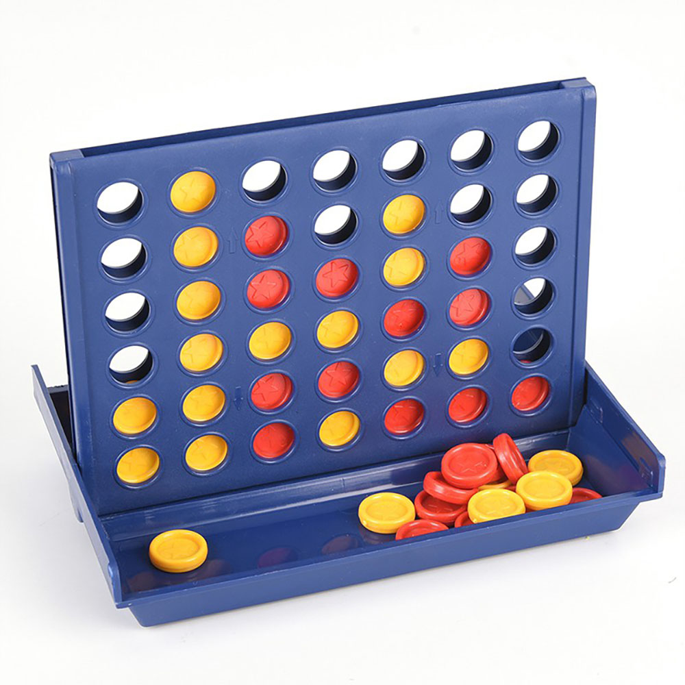 Hình ảnh Connect Four Bộ trò chơi cờ ca rô 4 miếng Board Game sáng tạo cho nhóm bạn gia đình