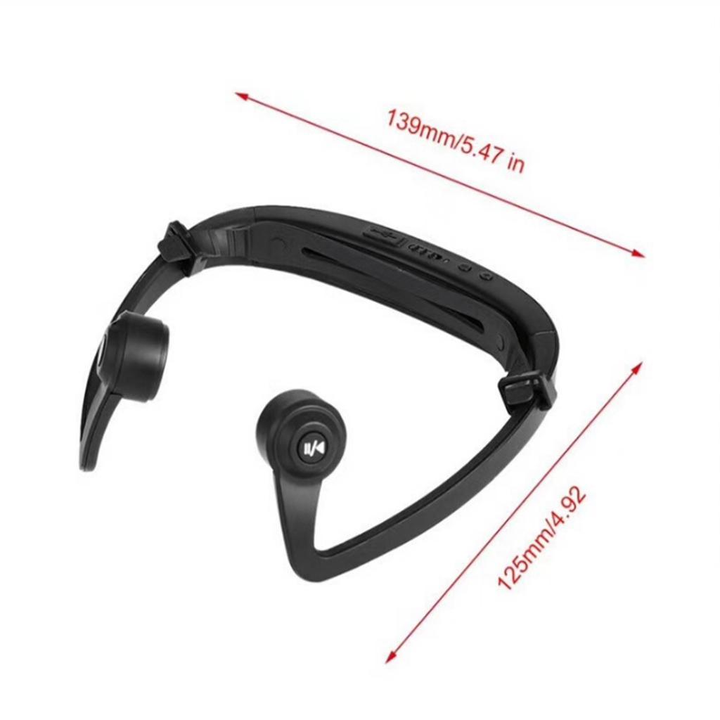 New Wireless Bluetooth4.2 Earphone Earhook Earpiece w/Mic Adjustable Outdoor