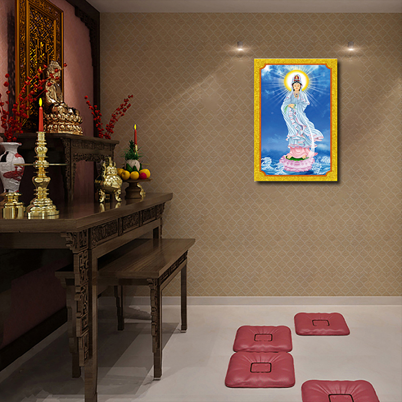 Tranh Trang Trí Phật Quan Âm