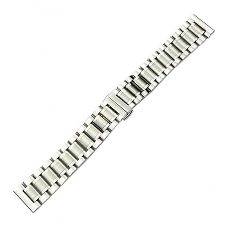 Stainless Steel Wristwatch 16-24mm Antirust