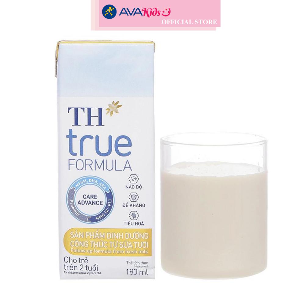 Lốc 4 hộp sữa pha sẵn TH true Formula 180 ml (từ 2 tuổi)