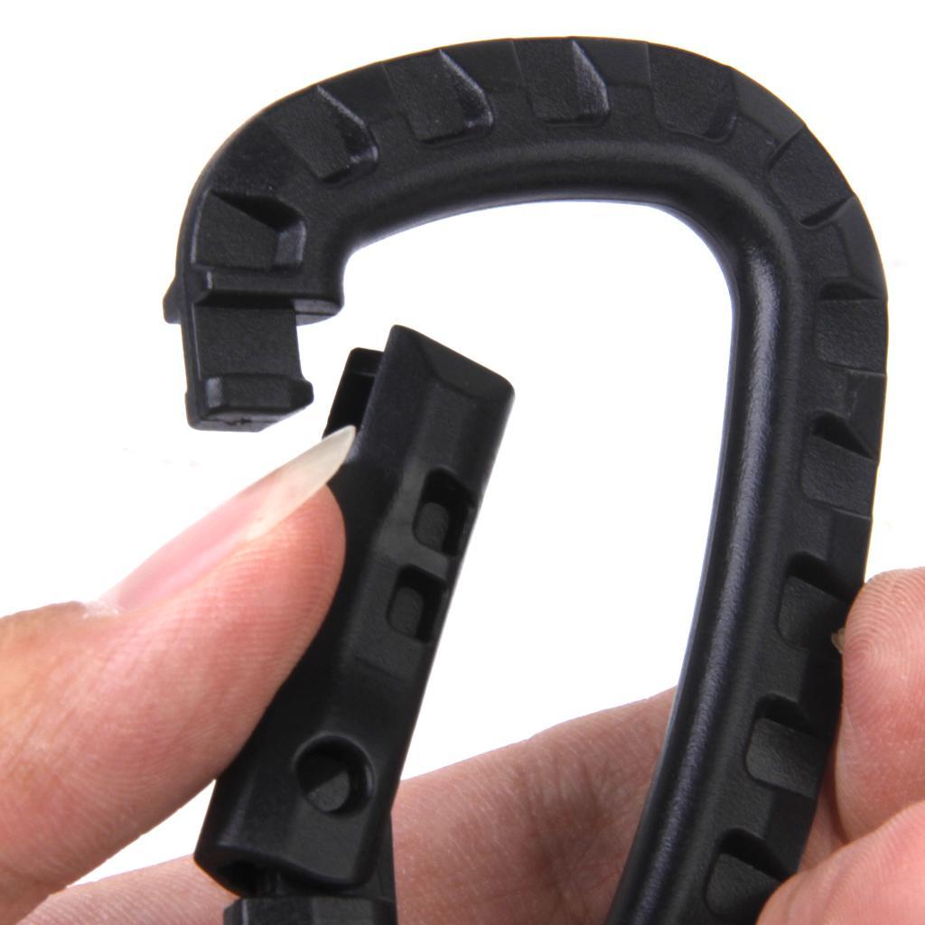 High Strength Carabiner Snap Clip Water Bottle Hook Holder for Camping Hiking