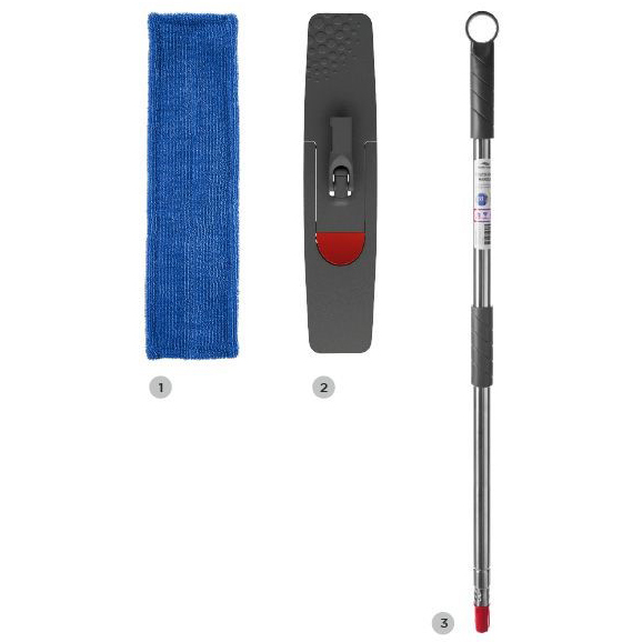 Bộ dụng cụ lau nhà thông minh 160cm (Pocket) 3 món NORDIC STREAM 15301