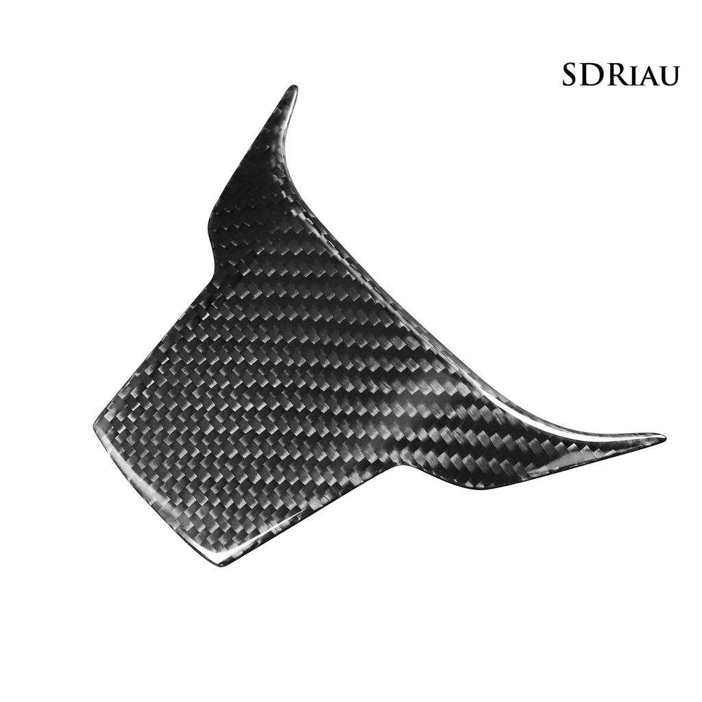 Miếng Dán Viền Vô Lăng Xe Hơi Bằng Sợi Carbon Chống Trầy Xước Cho Honda Civic 10th Gen 2016-2020