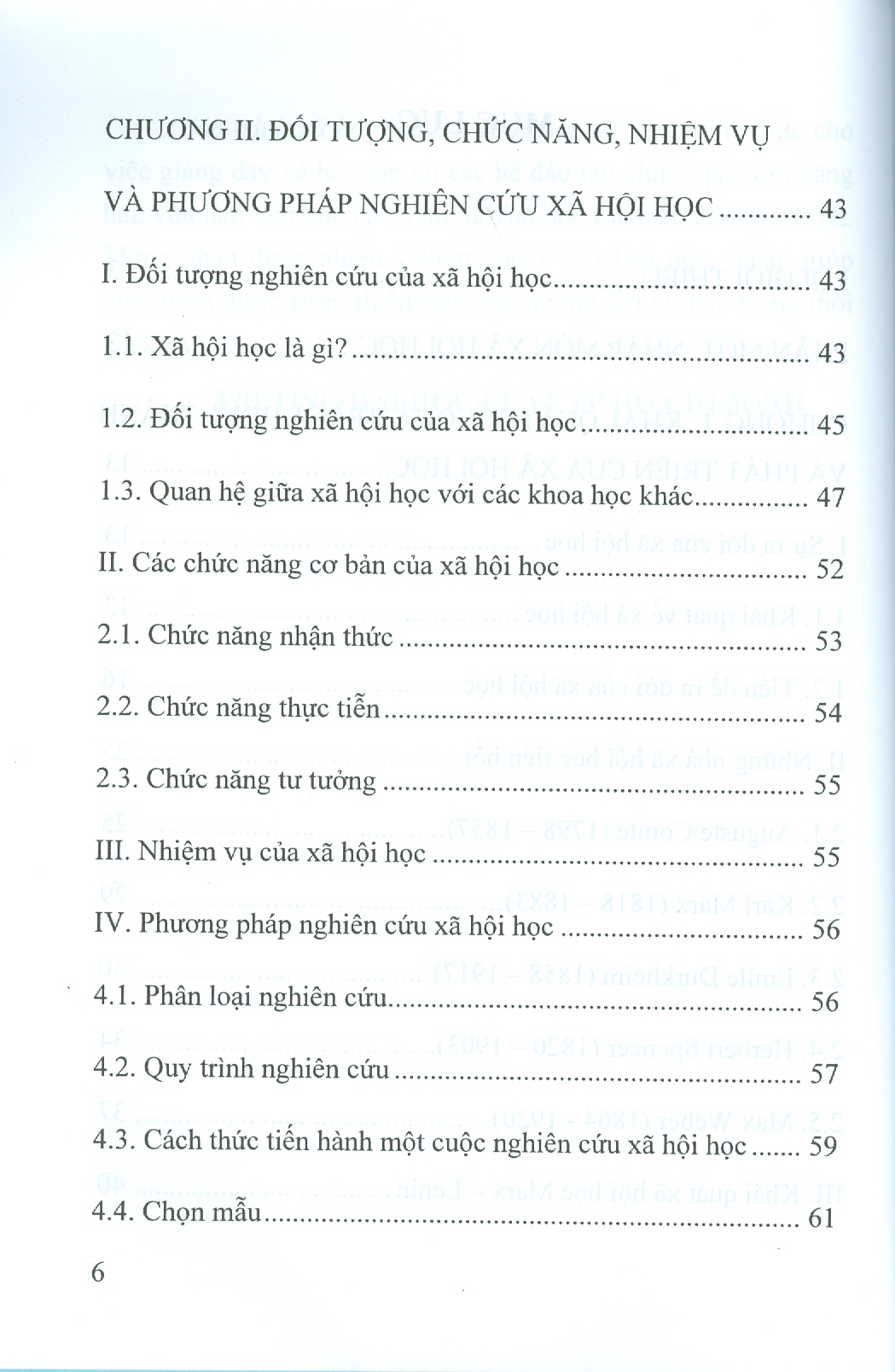 Giáo Trình XÃ HỘI HỌC ĐẠI CƯƠNG