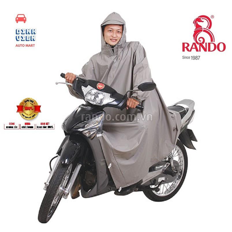 Áo mưa Rando Poncho Cosy “Không ướt ống quần” với thiết kế thông minh giúp bạn không bị ướt ống quần