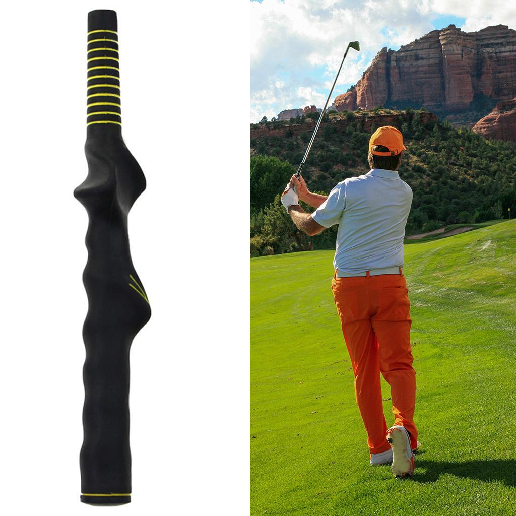 2x Anti Slip Golf Swing Trainer Aid Grip Practice Corrector Training Guide