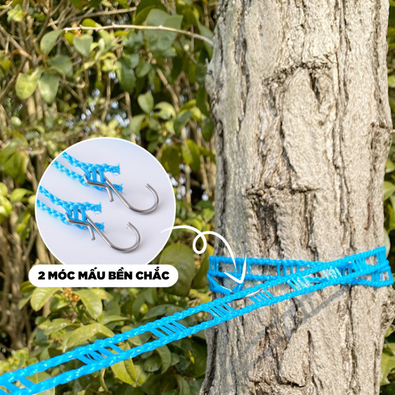 Dây phơi đồ thông minh không cần cặp 4.9