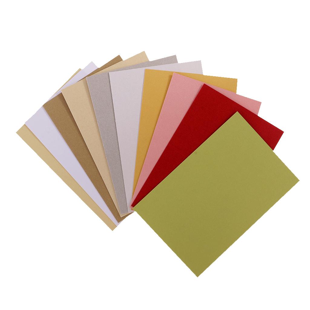 50 Tờ Ngọc Trai Cardstock Giấy Thủ Công Đặc Sản Giấy Các Loại Màu Sắc