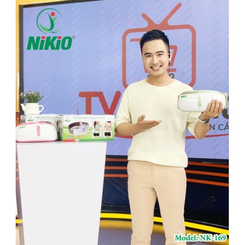 Đai Massage Bụng Nikio NK-169AC - Công Nghệ Rung, Lắc Và Xoa Bóp Tiên Tiến, Kết Hợp Hồng Ngoại Hỗ Trợ Giảm Mỡ Bụng, Làm Săn Chắc Cơ Cực Nhanh