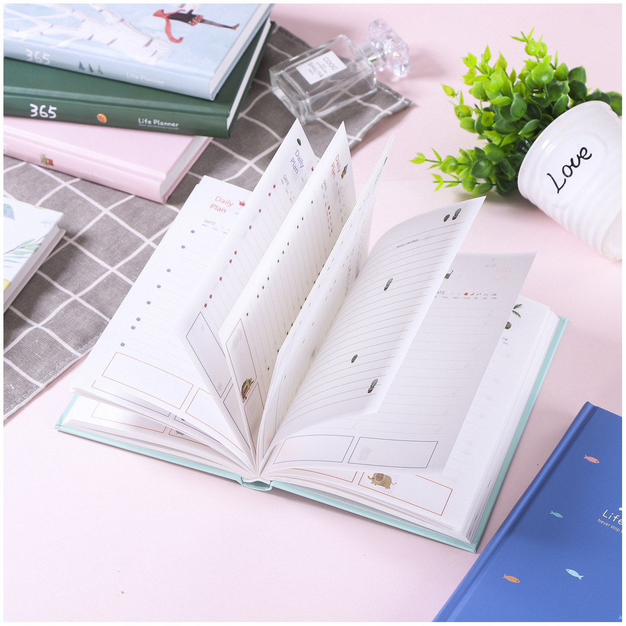 Sổ Nhật Ký 365 Ngày, Sổ Kế Hoạch Life Planner Cao Cấp