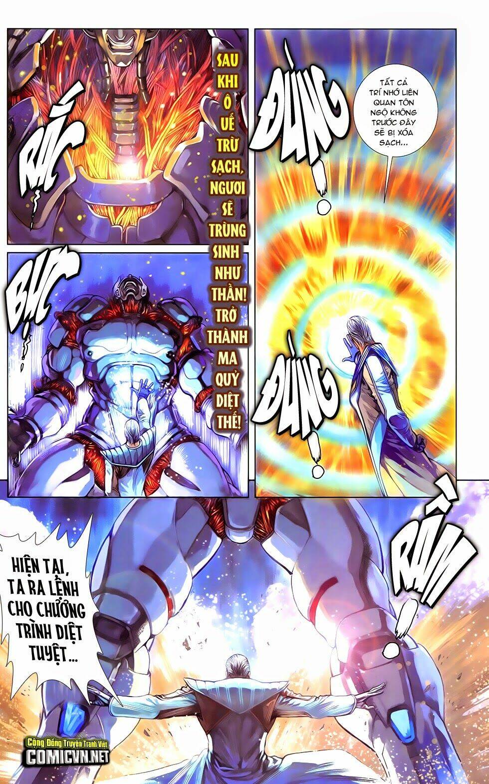 cơ giáp viên thần (ape's god) chapter 4 10