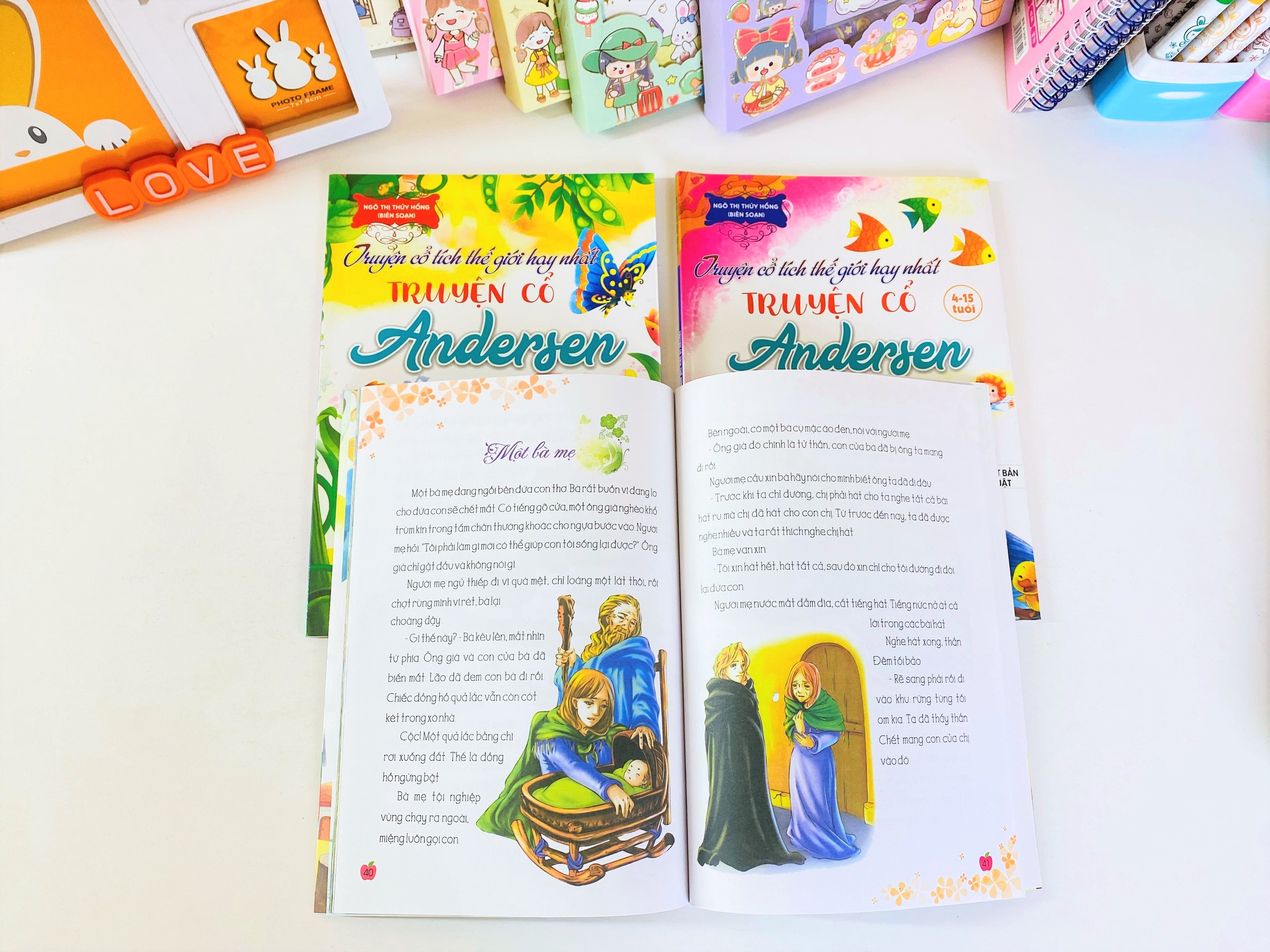 Sách - Combo 3 cuốn Truyện cổ tích thế giới hay nhất - Truyện cổ Andersen - ndbooks