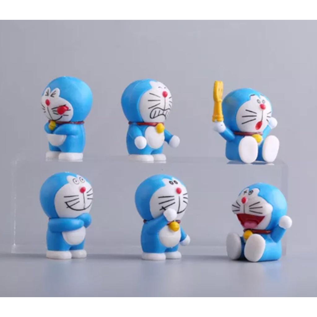 Bộ Mô Hình 1 nhân vật trong bộ 6 nhân vật Doraemon Thiên Thần hoạt hình Doraemon dễ thương