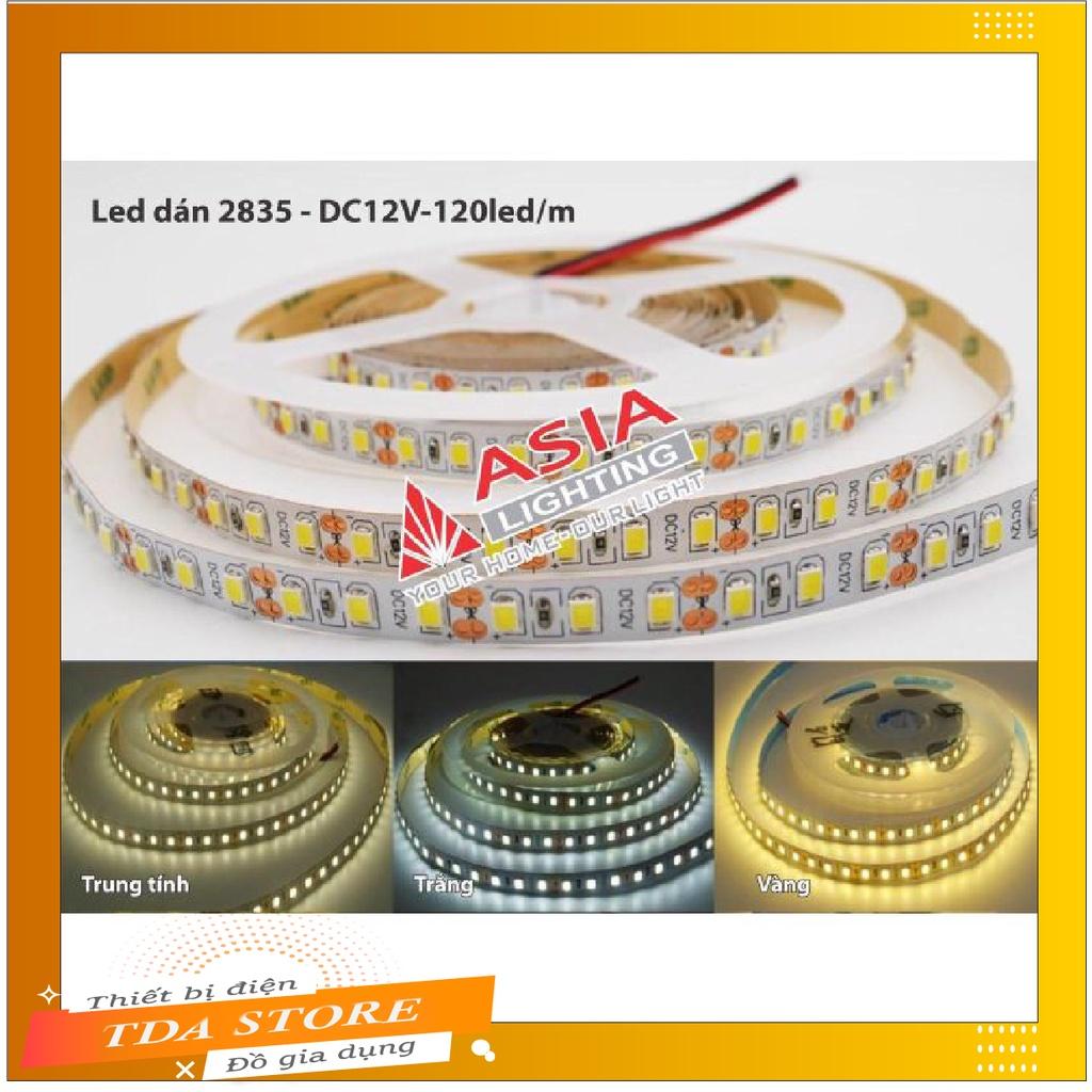 Led Dây Dán 2835 DC 12V Dài 5 Mét 3 Màu Ánh Sáng Asia