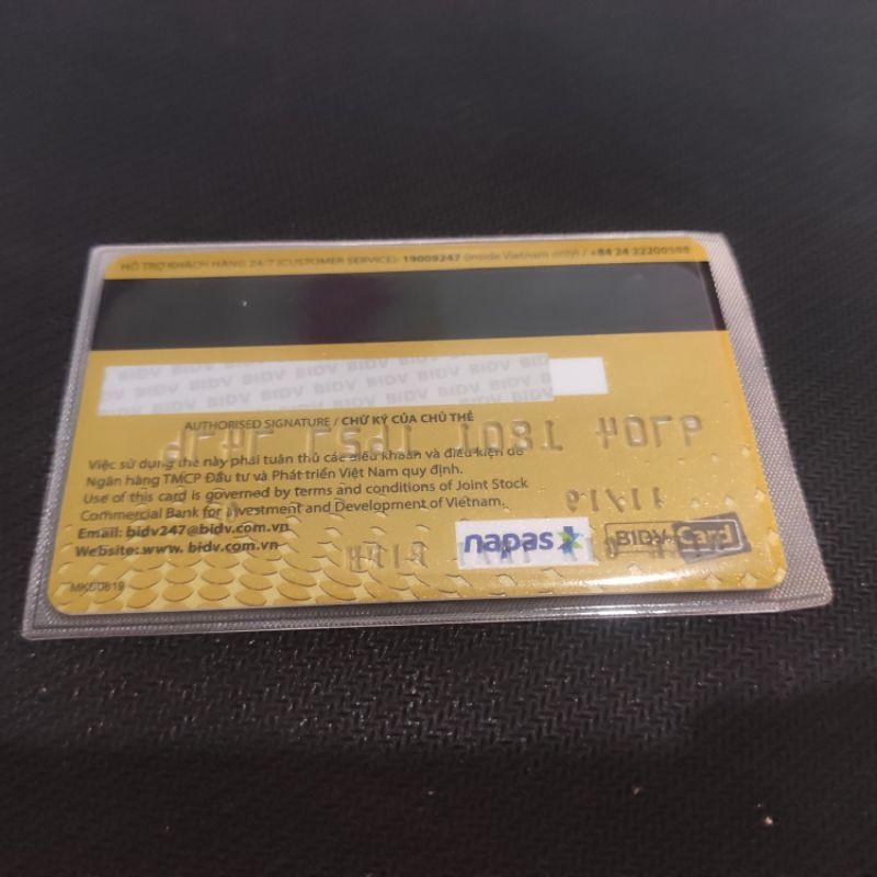 Túi Đựng Thẻ căn Cước Công Dân, Thẻ ATM Chất Liệu Trong Suốt