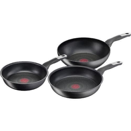 Set 3 chảo Tefal UNLIMITED MADE IN FRANCE (24-28-28cm)