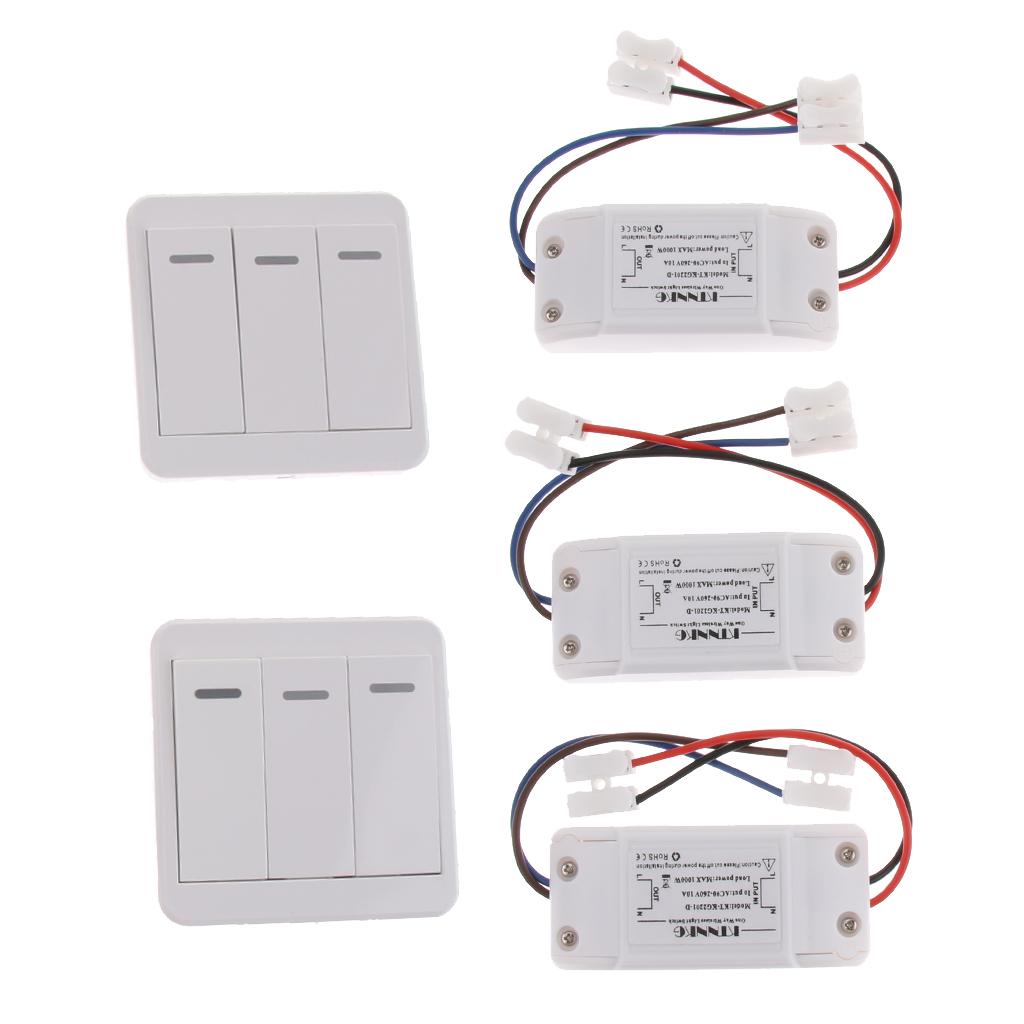 Professional Smart Home Wireless LED Light Switch Remote On/off Switches