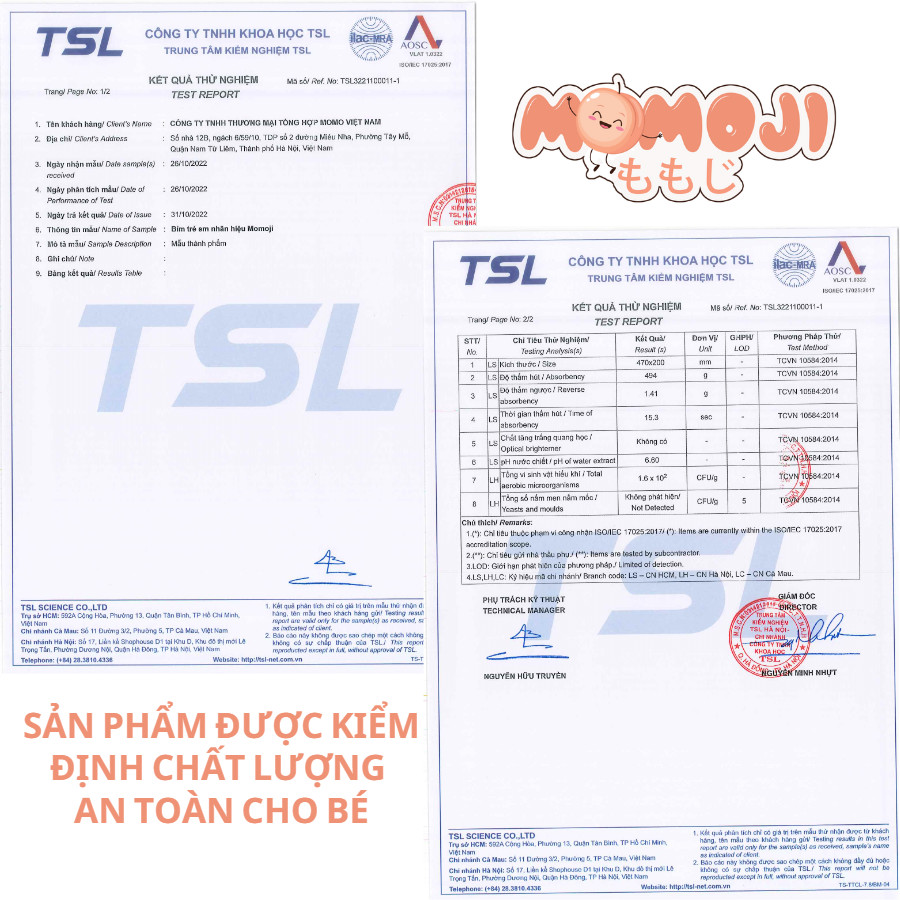 Tã Bỉm Quần Momoji Siêu thấm hút L54