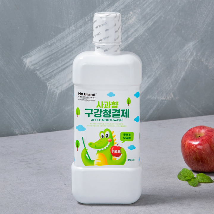 Nước Súc Miệng Hương Táo Xanh No Brand 800ml