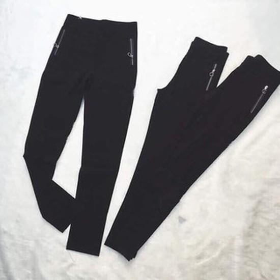 Quần Legging Phối KHÓA SƯỜN