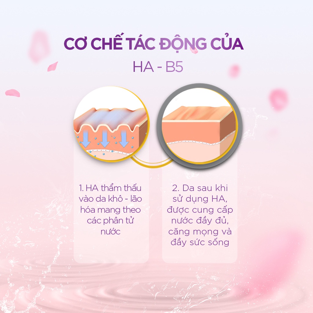 Tinh chất dưỡng ẩm, phục hồi da và dưỡng trắng Bora HA B5 Serum lọ 30ml