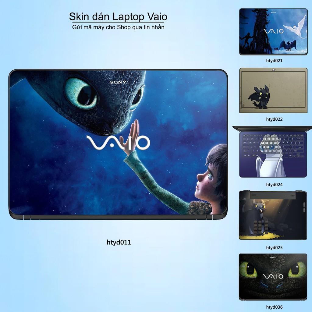 Skin dán Laptop Sony Vaio in hình bí kíp luyện rồng (inbox mã máy cho Shop)